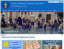Tablet Screenshot of fpcjcmo.org